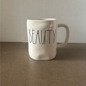Rae Dunn 'Beauty' Ceramic Mug